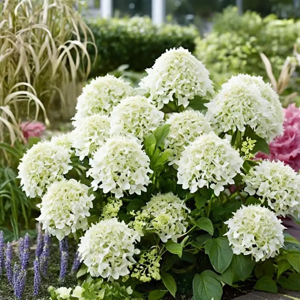 Hydrangea macrophylla 'Little Spooky'