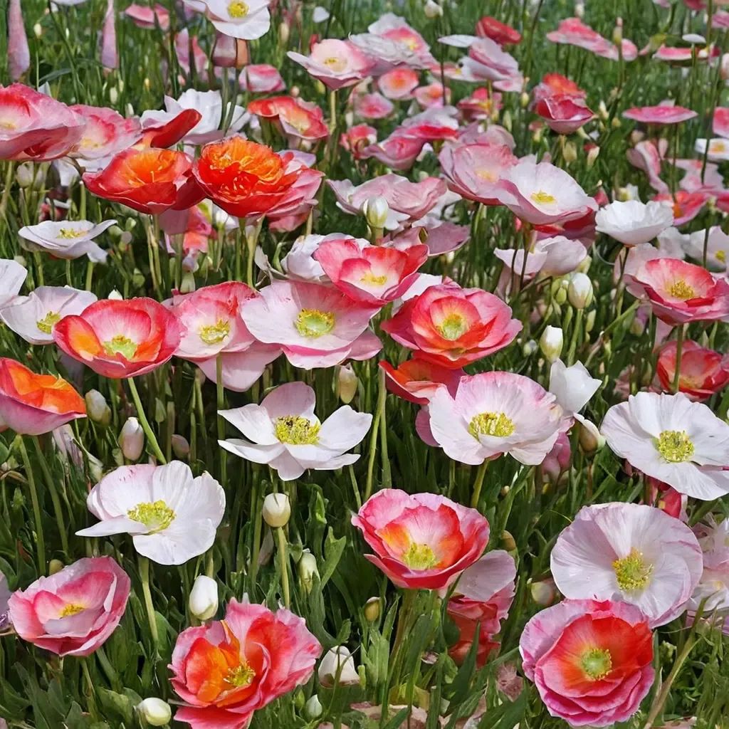 Papaver rhoeas 'Falling in Love'