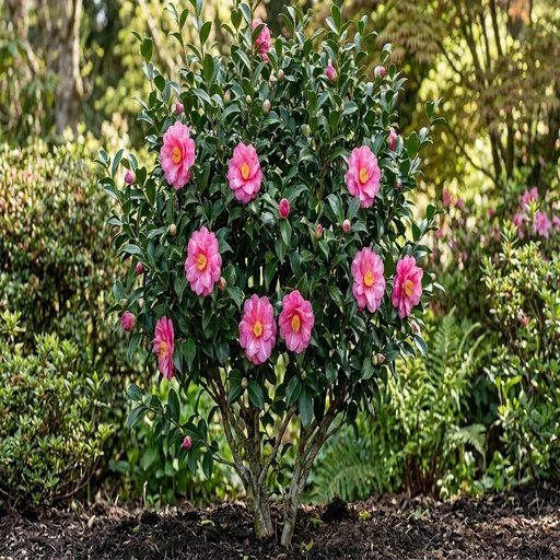 Camellia sasanqua 'Leslie Ann'