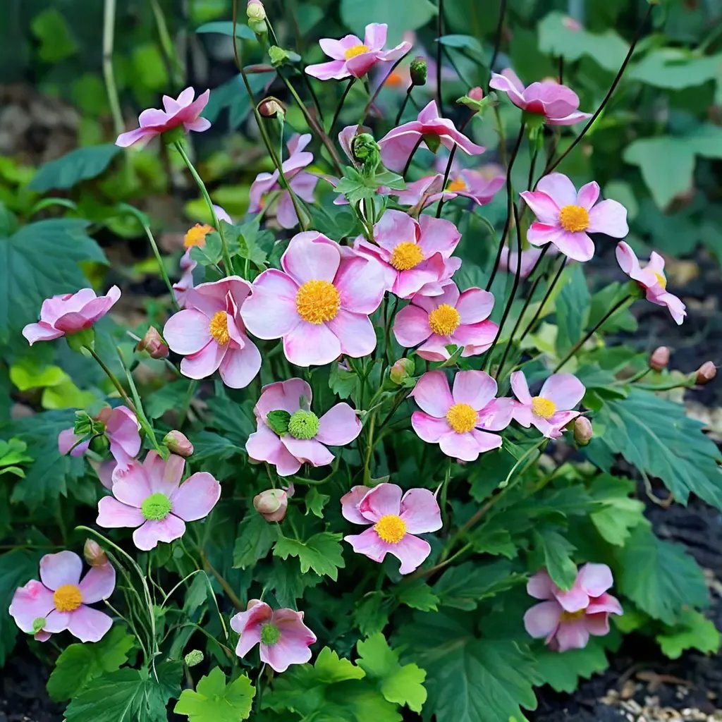 Anemone x hybrida 'September Charm'
