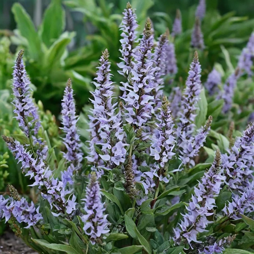 Salvia x hybrida 'Crystal Blue'
