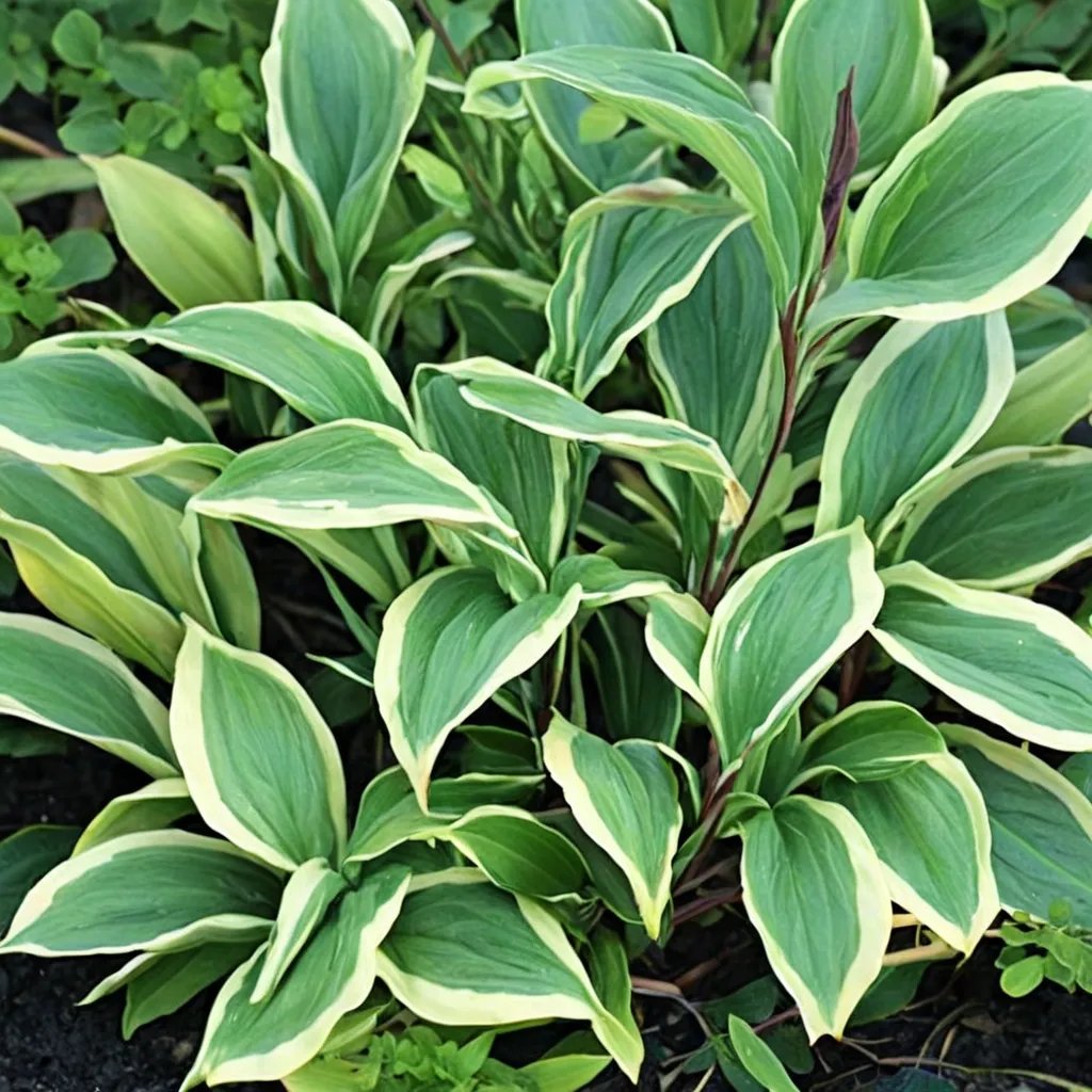 Hosta x hybrida 'Scooter'