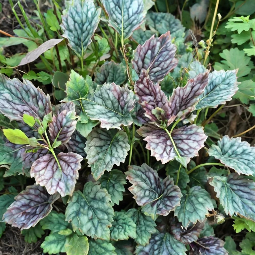 Heuchera americana 'Sterling Silver'