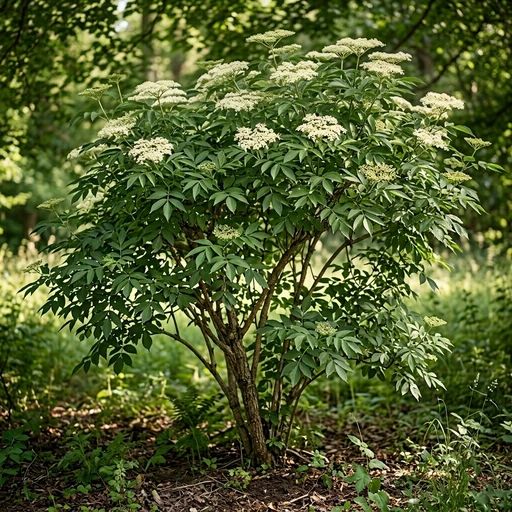 Sambucus canadensis 'Adams'
