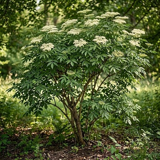 Sambucus canadensis 'Adams'