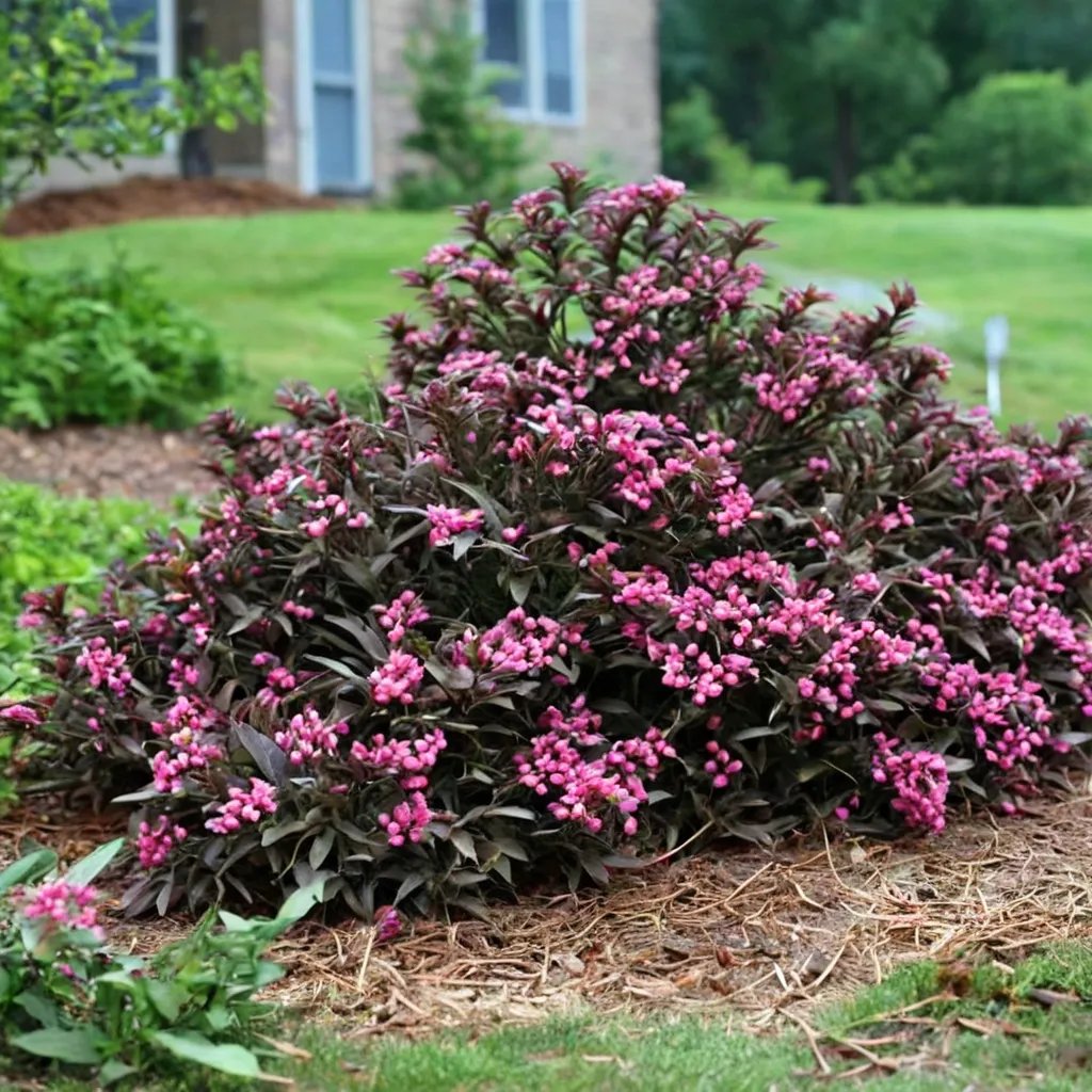Weigela florida 'Spilled Wine'