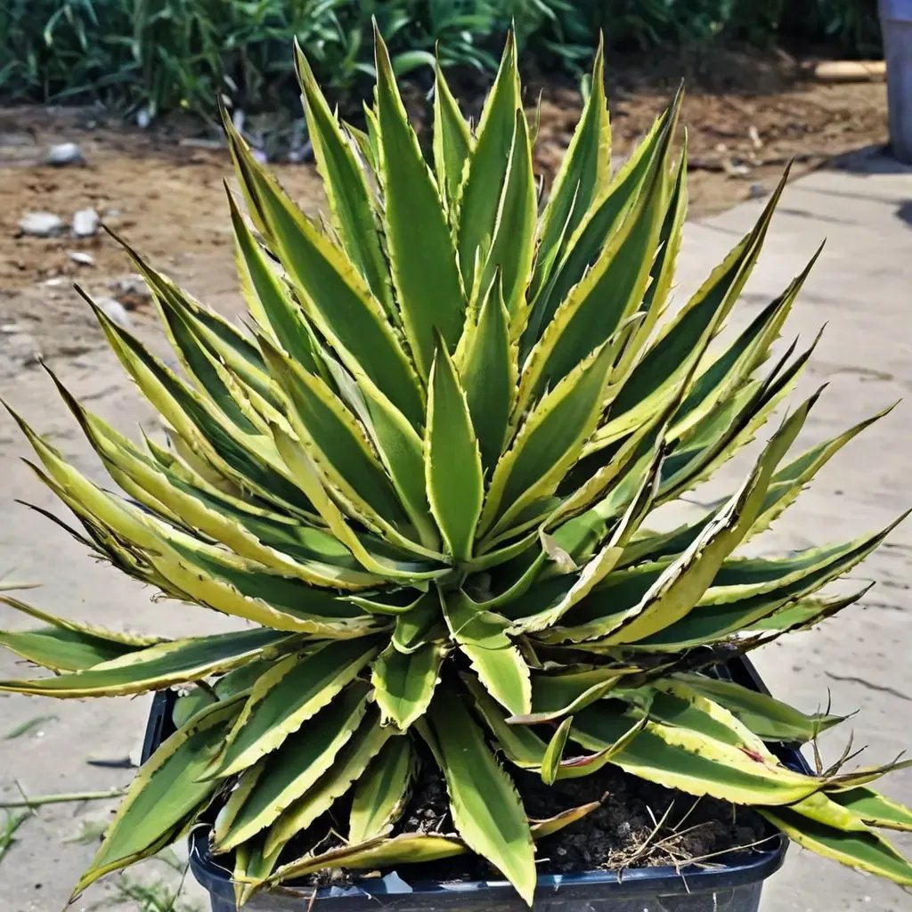 Agave lophantha 'Quadricolor'
