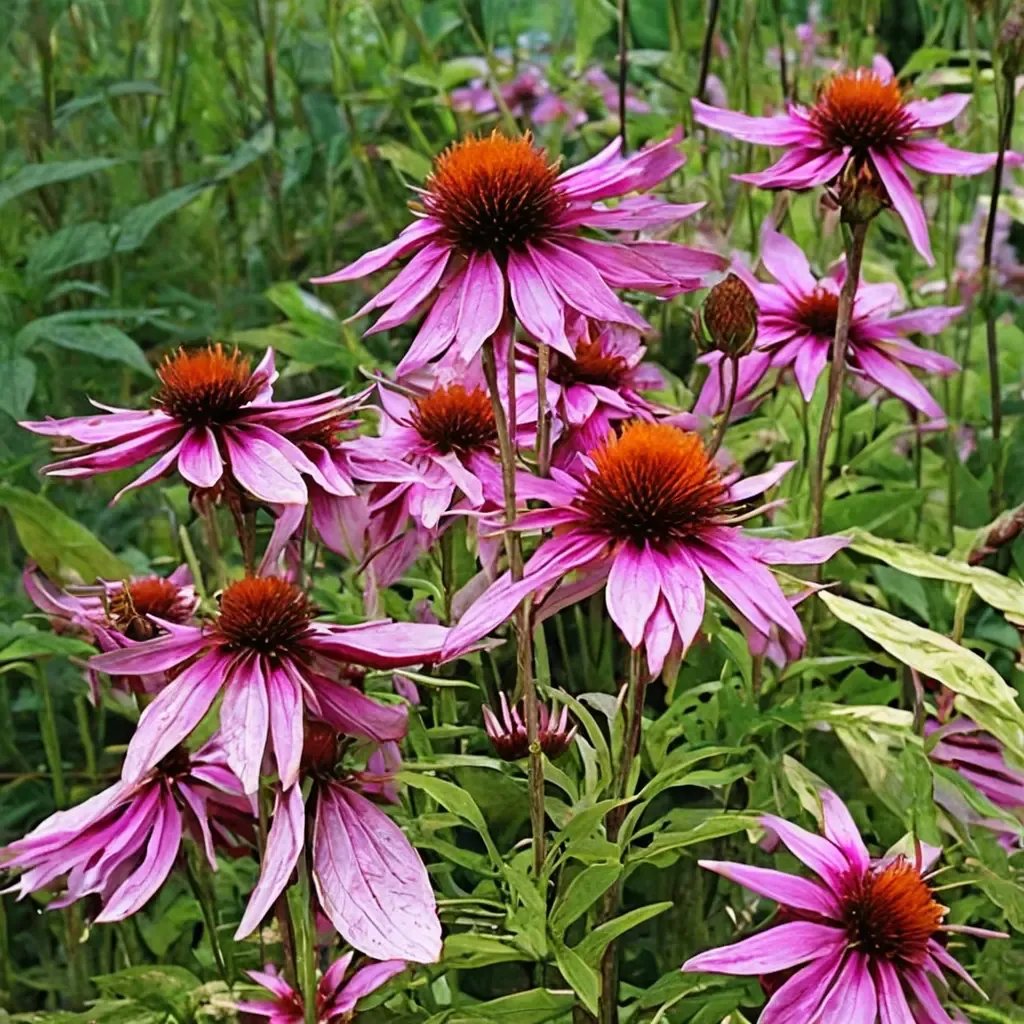 Echinacea purpurea 'Rubinglow'