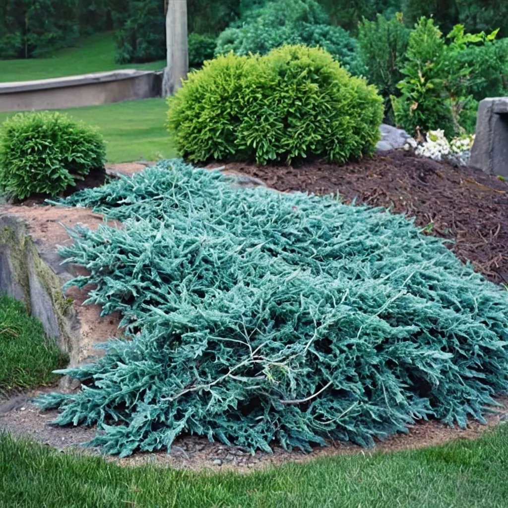 Juniperus horizontalis 'Blue Rug'
