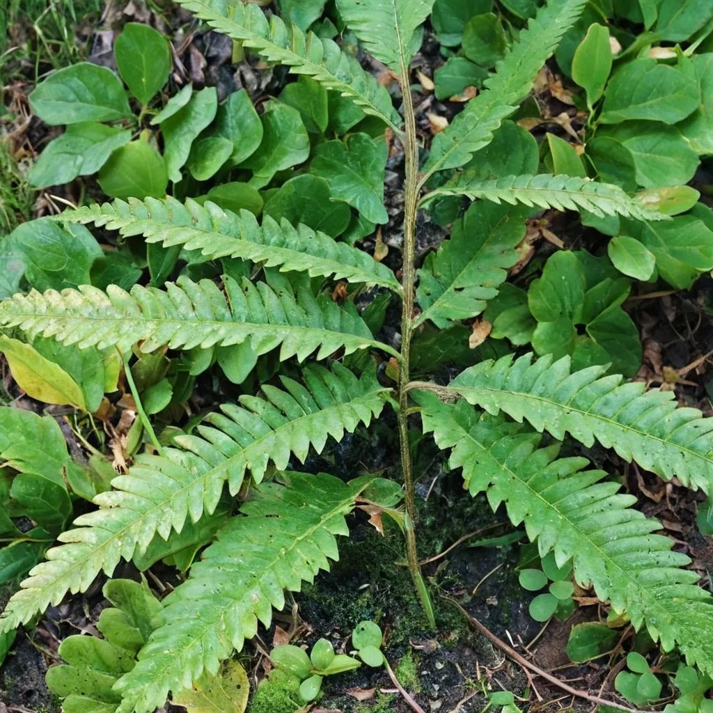 Polystichum braunii