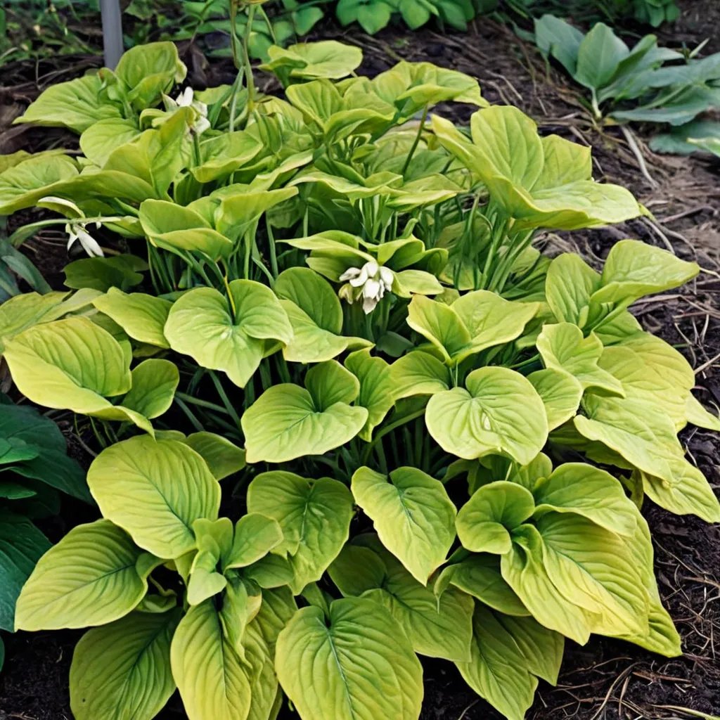 Hosta x hybrida 'Golden Teacup'