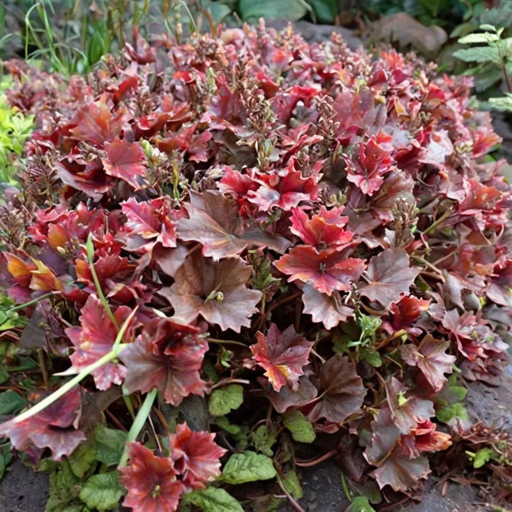 Heuchera x hybrida 'Crimson Curls'