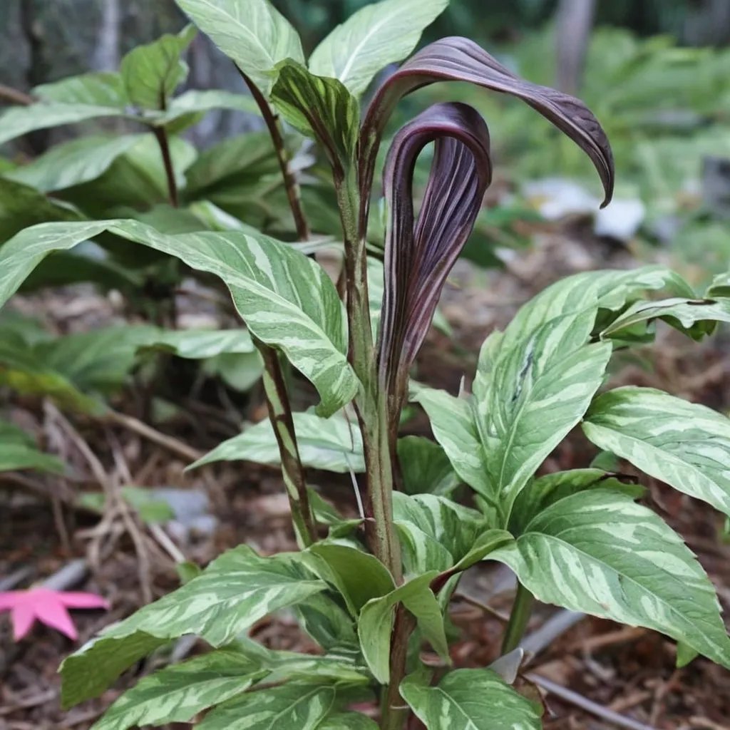 Arisaema serratum 'Ulleung Treasure'