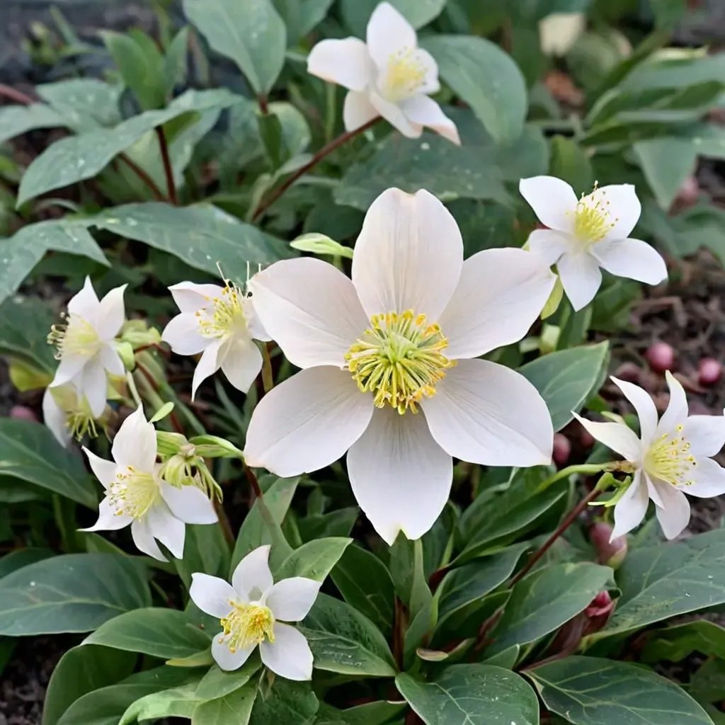 Helleborus niger 'HGC Jacob'