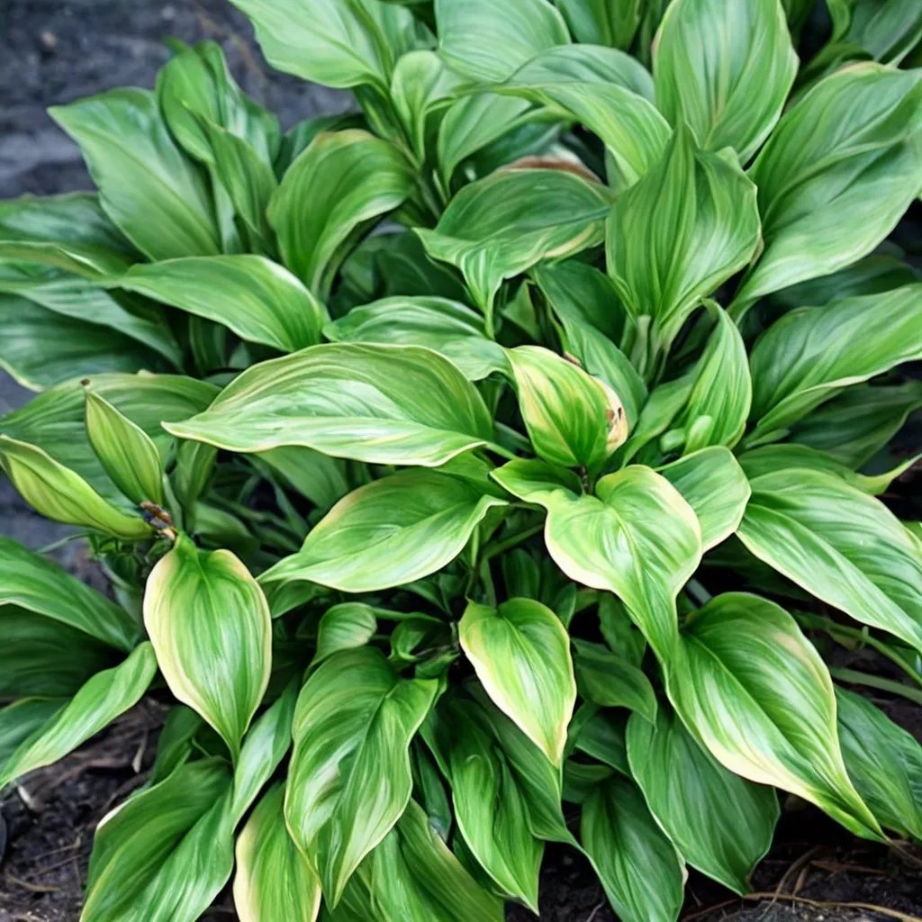 Hosta x hybrida 'Obsession'