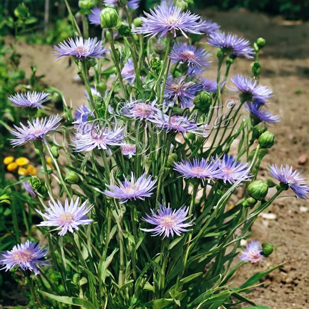 Stokesia laevis 'Omega Skyrocket'
