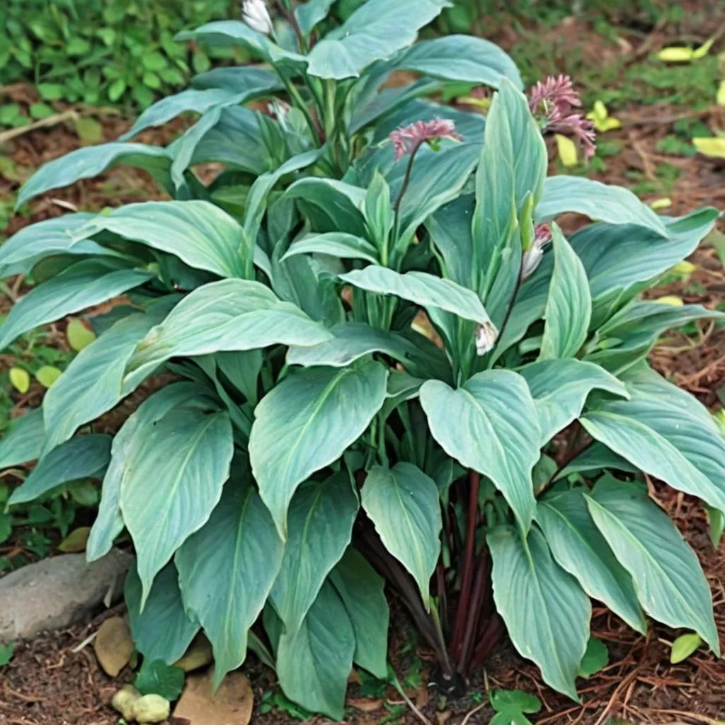 Hosta x hybrida 'Majordomo'