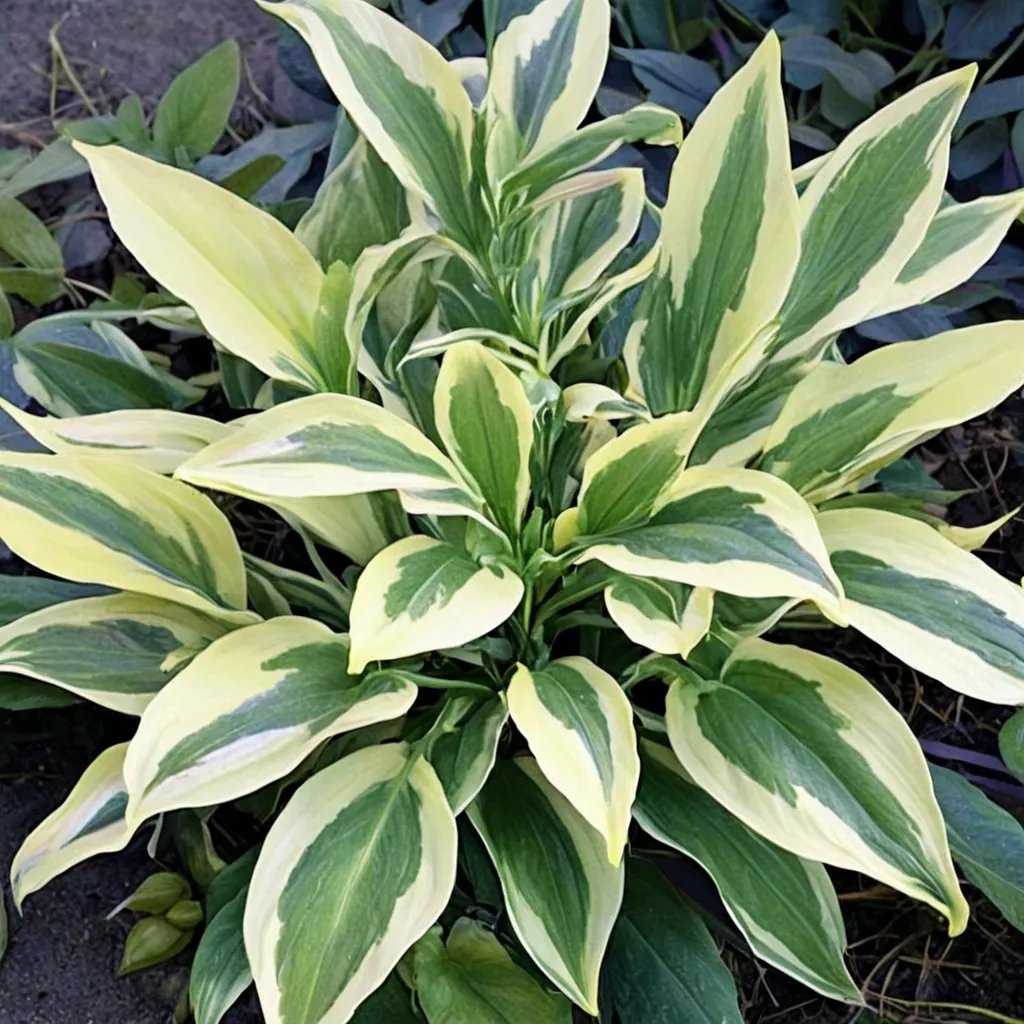 Hosta x hybrida 'Blitz'