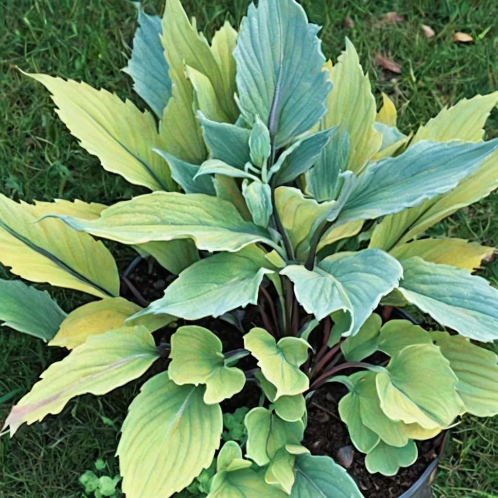 Hosta x hybrida 'Frilly Fantasy'