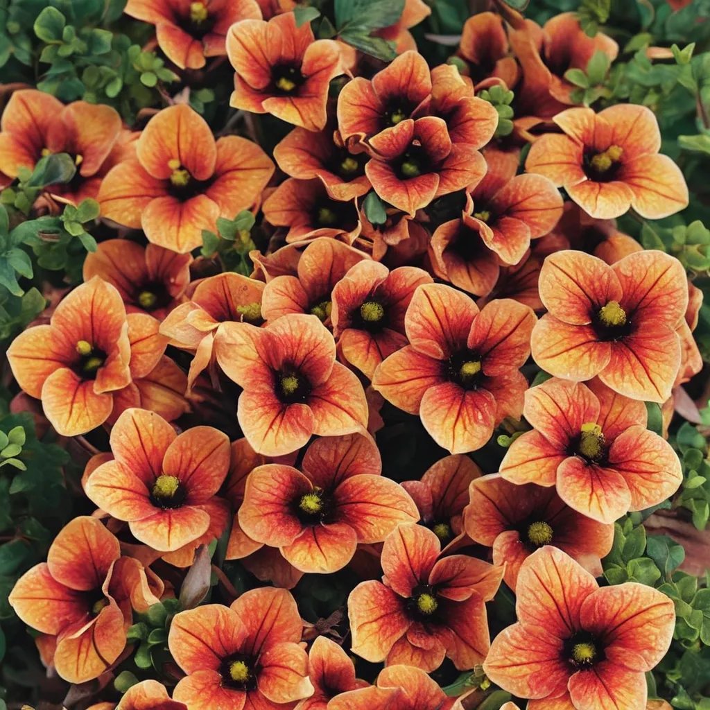 Calibrachoa x hybrida 'Tangerine Punch'