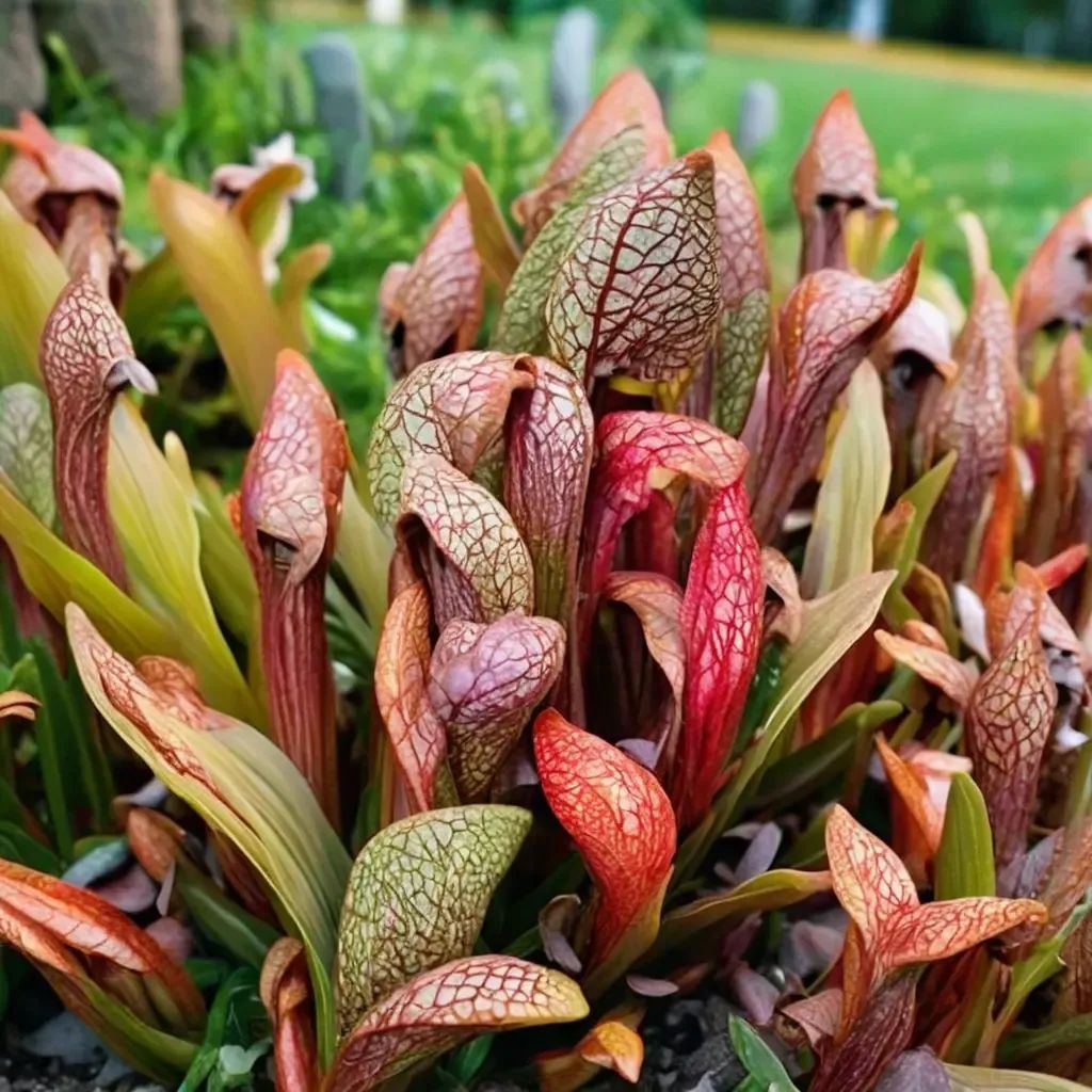 Sarracenia minor 'Dixie Lace'