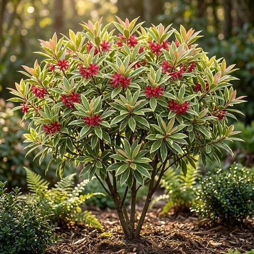 Illicium floridanum 'Pink Frost'