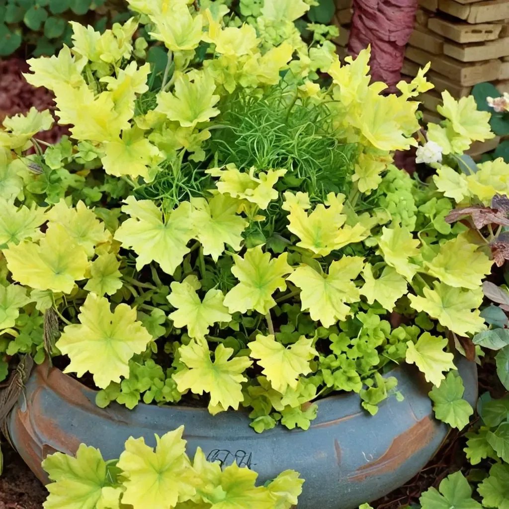 Heuchera americana 'Lime Marmalade'