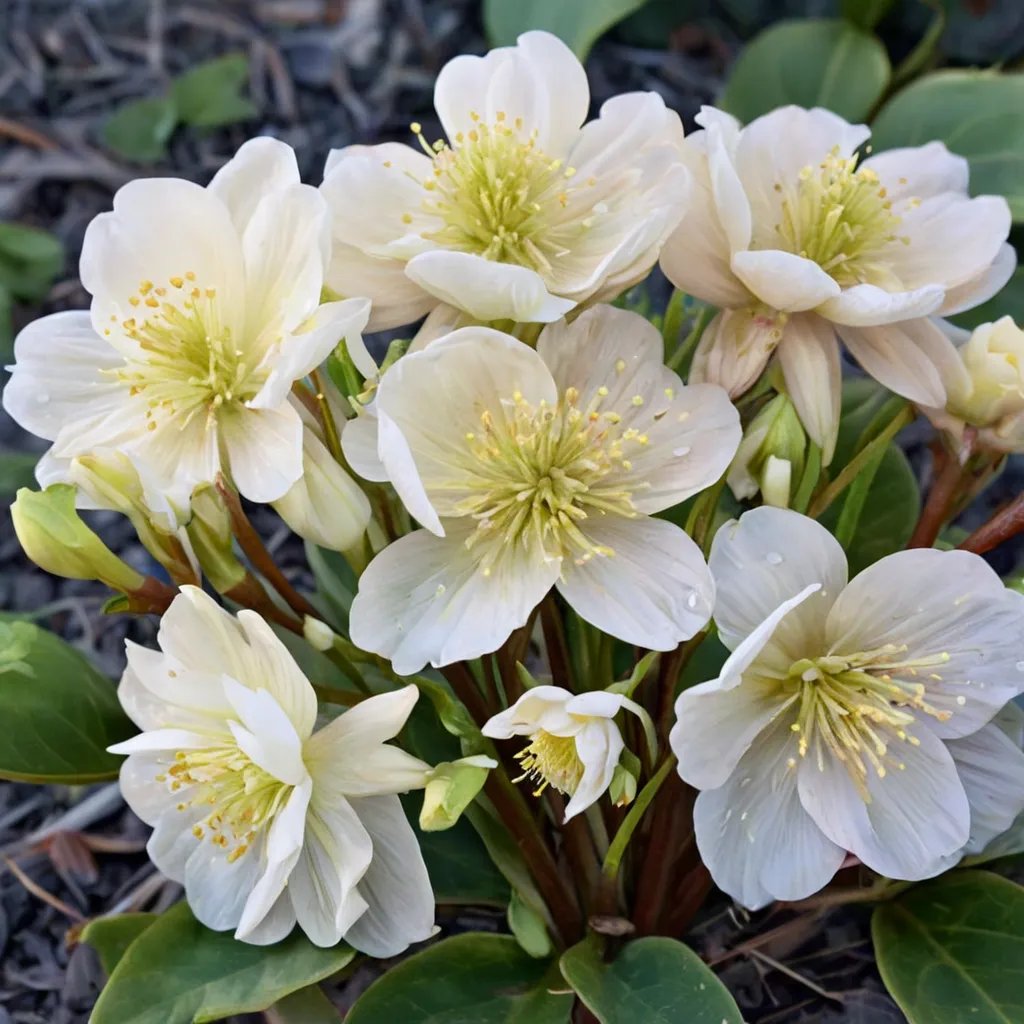 Helleborus niger 'Snowbells'