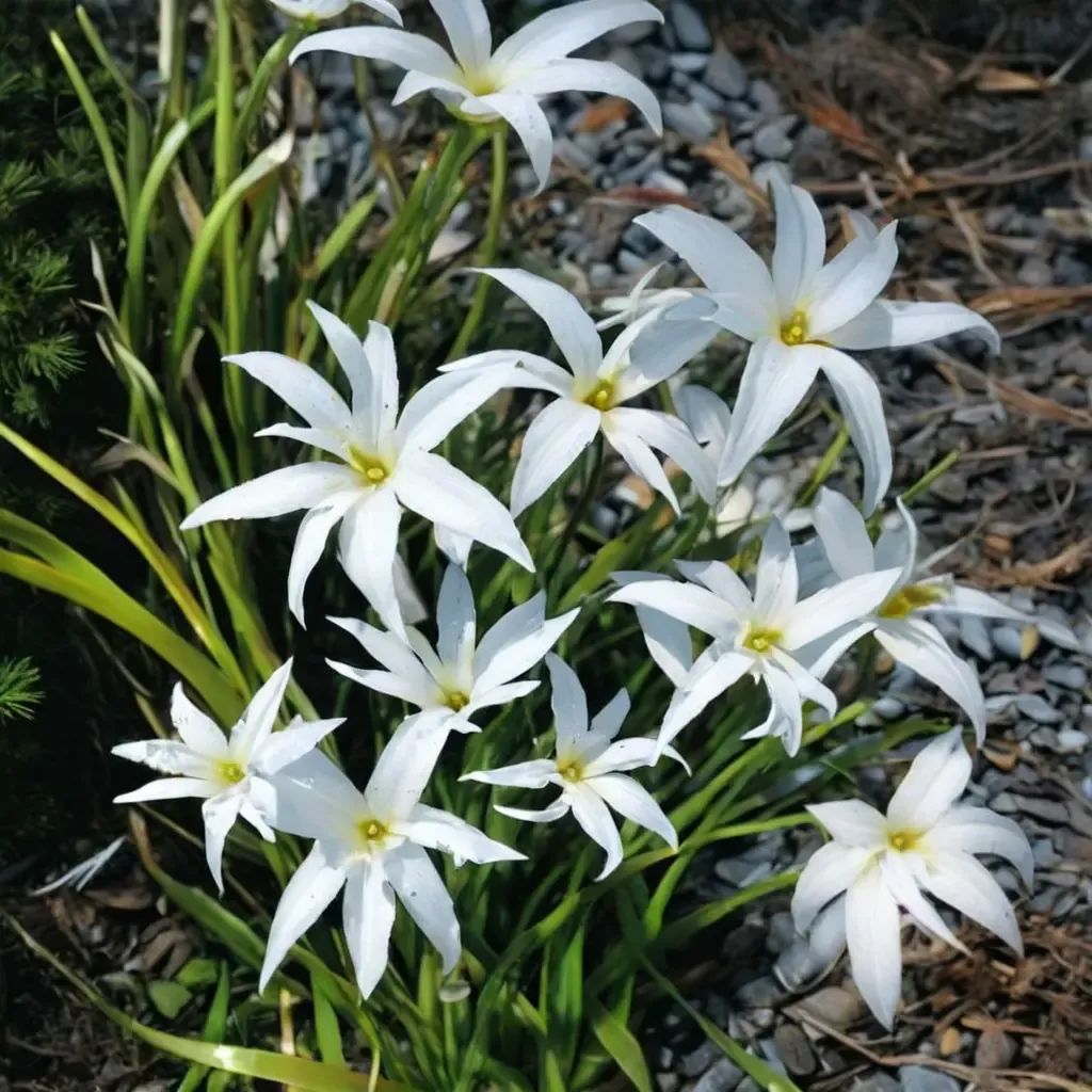 Zephyranthes candida 'Itsy Bitsy'