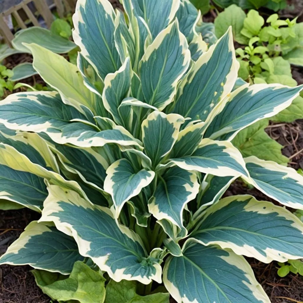 Hosta x hybrida 'Mount Hope'