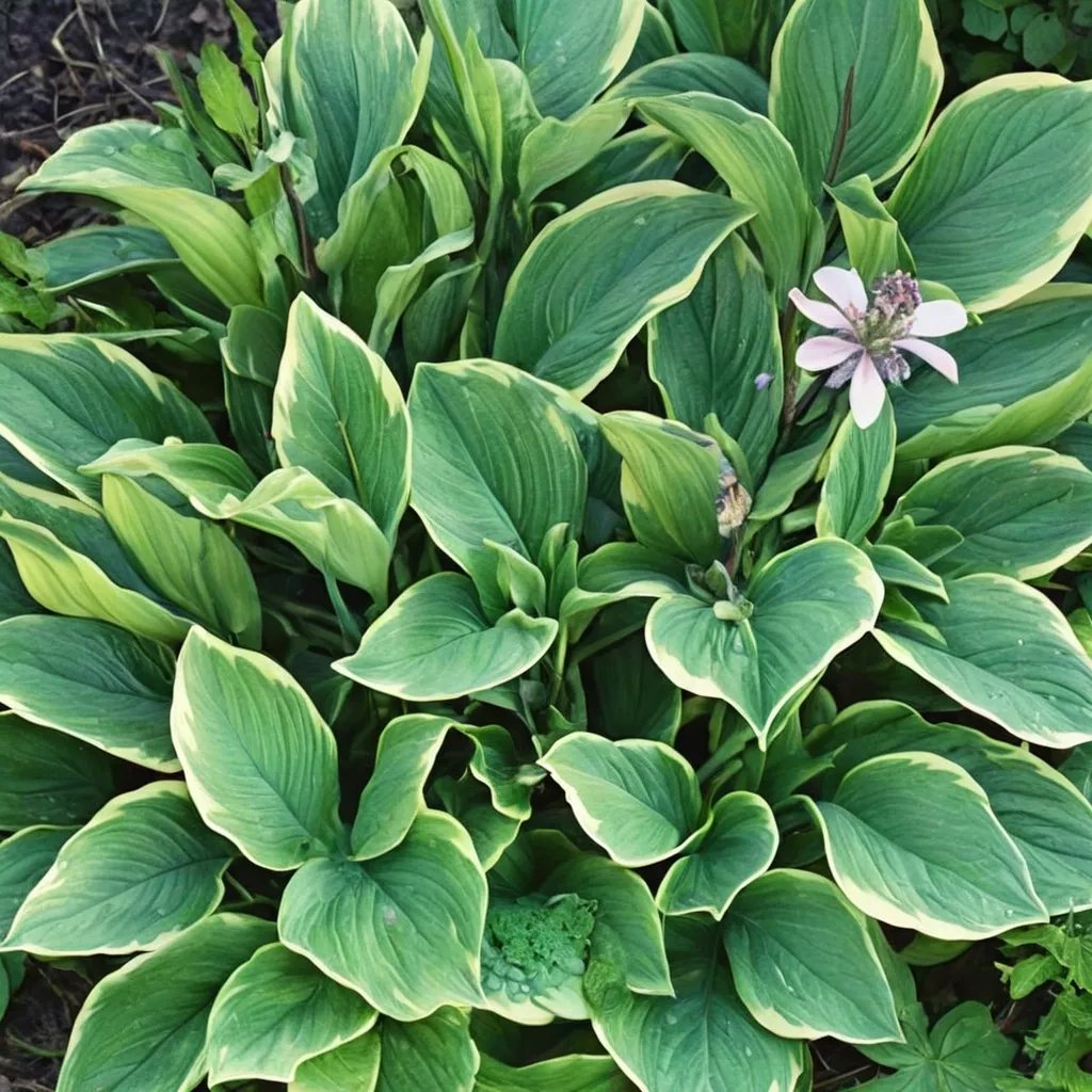 Hosta x hybrida 'Barney Fife'