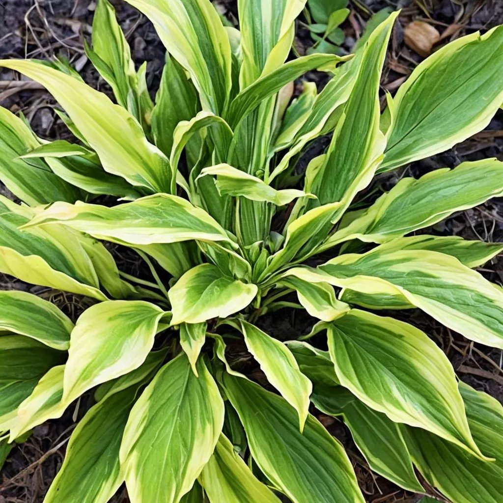 Hosta x hybrida 'Carolina Sunshine'