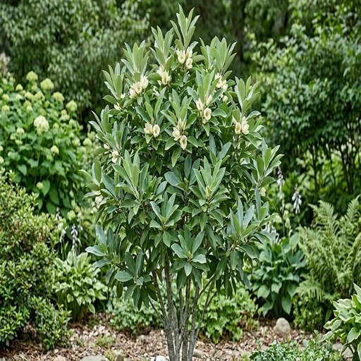 Magnolia virginiana 'Blue Sweetbay'