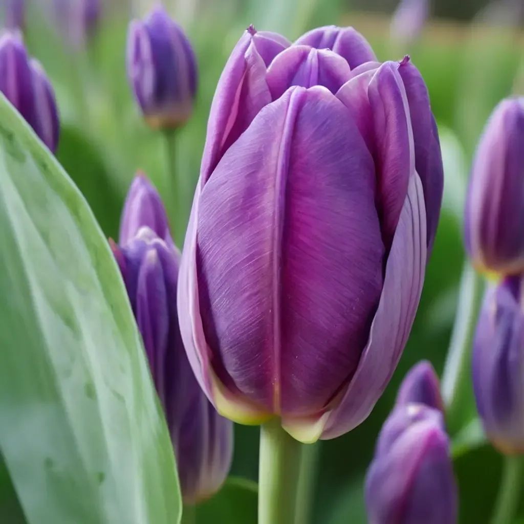 Tulipa tulipa 'Purple Flag'