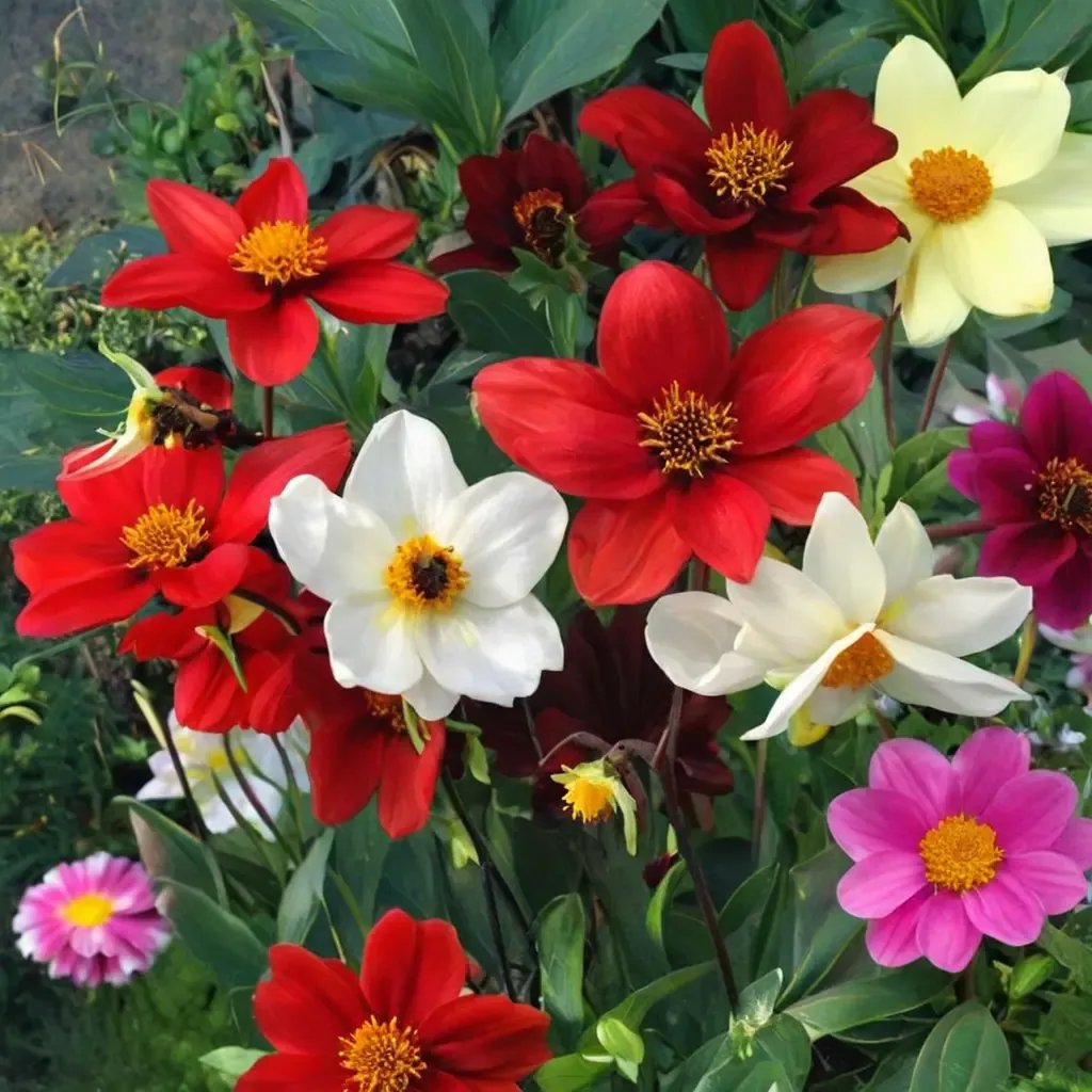 Dahlia variabilis 'Hart'