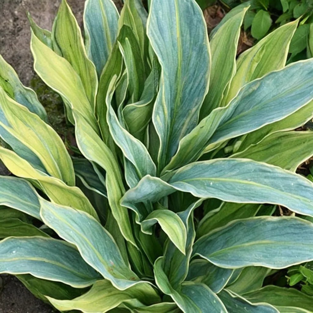 Hosta x hybrida 'See Saw'