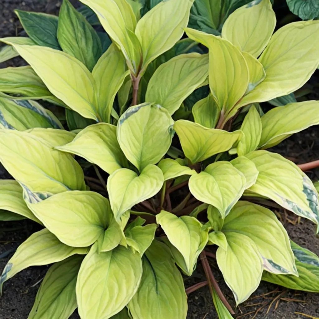 Hosta x hybrida 'Paradise Island'