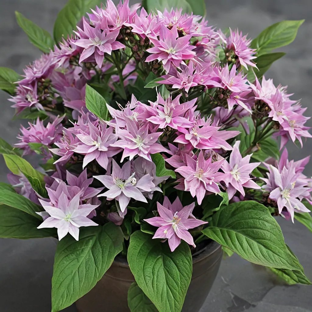 Pentas lanceolata 'Sunstar Lavender'