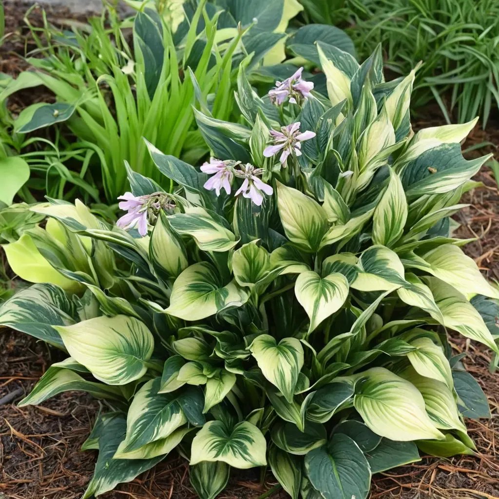 Hosta ventricosa 'Whirlwind'