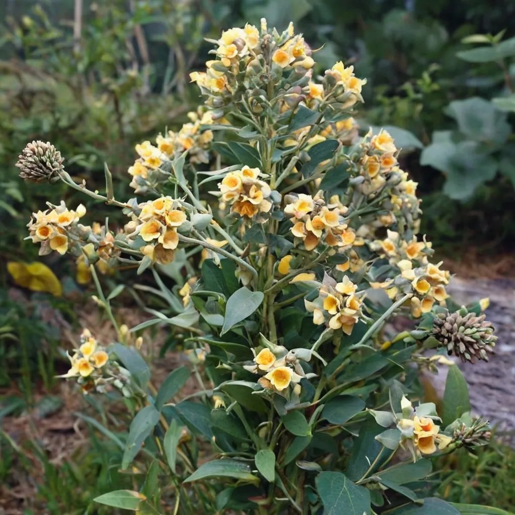 Buddleja x weyeriana 'Sungold'