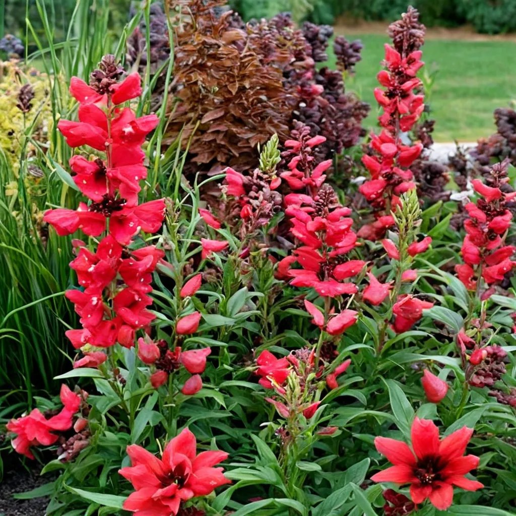 Penstemon x hybrida 'Cha Cha Cherry'