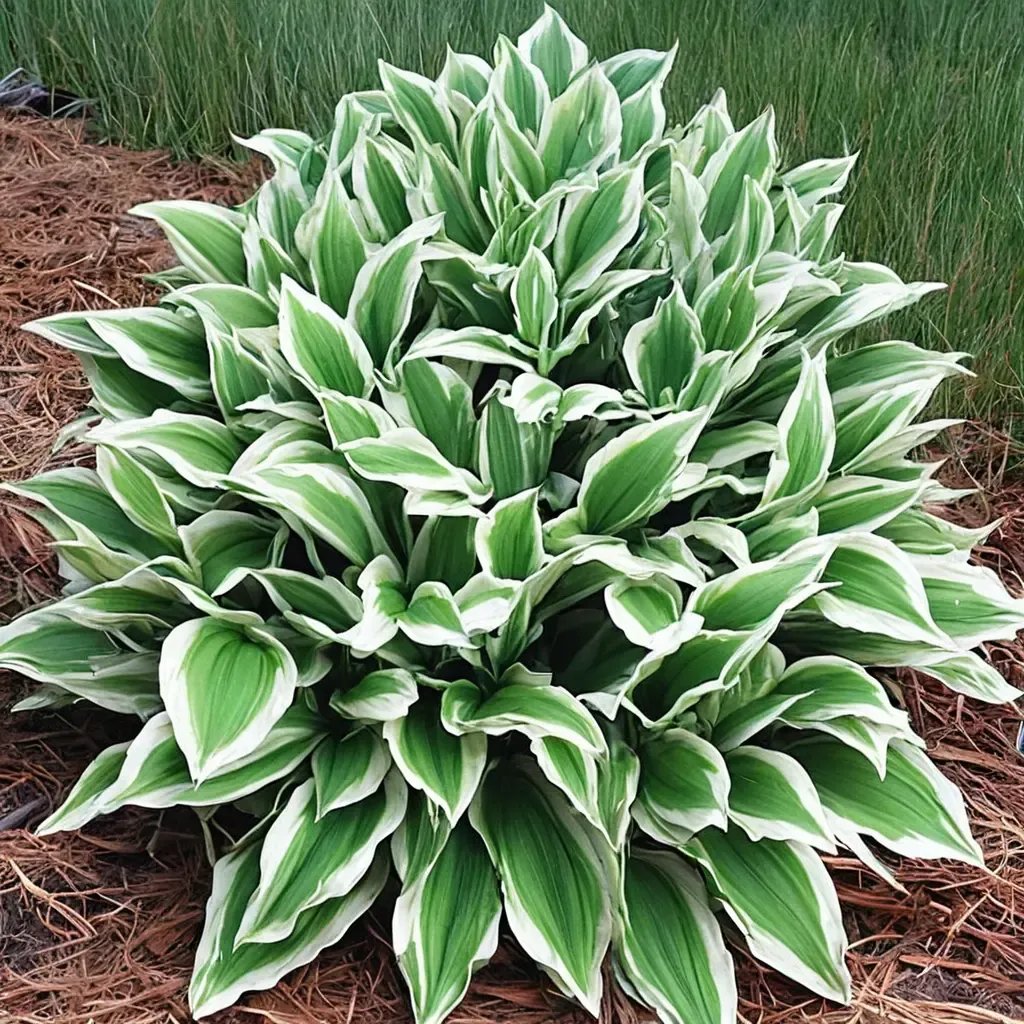 Hosta plantaginea 'Albo Marginata'