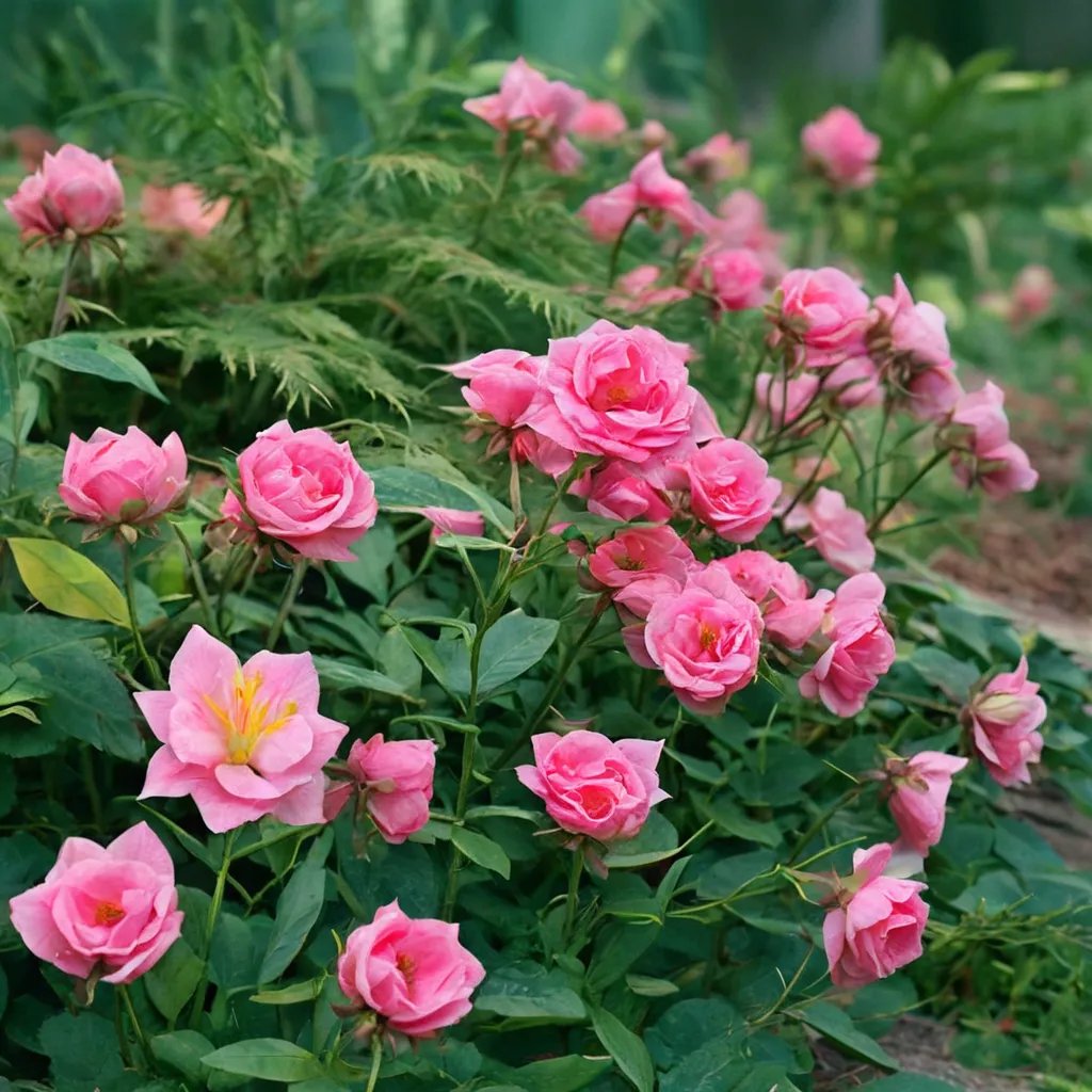 Rosa x hybrida 'Pink Freedom'
