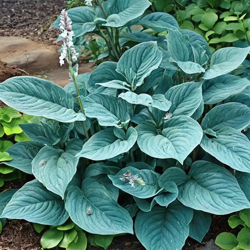 Hosta x hybrida 'Memphis Blue'