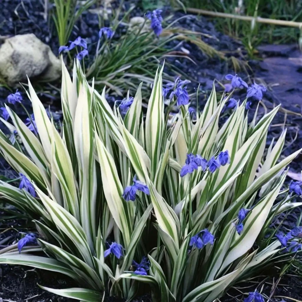 Iris laevigata 'Variegata'