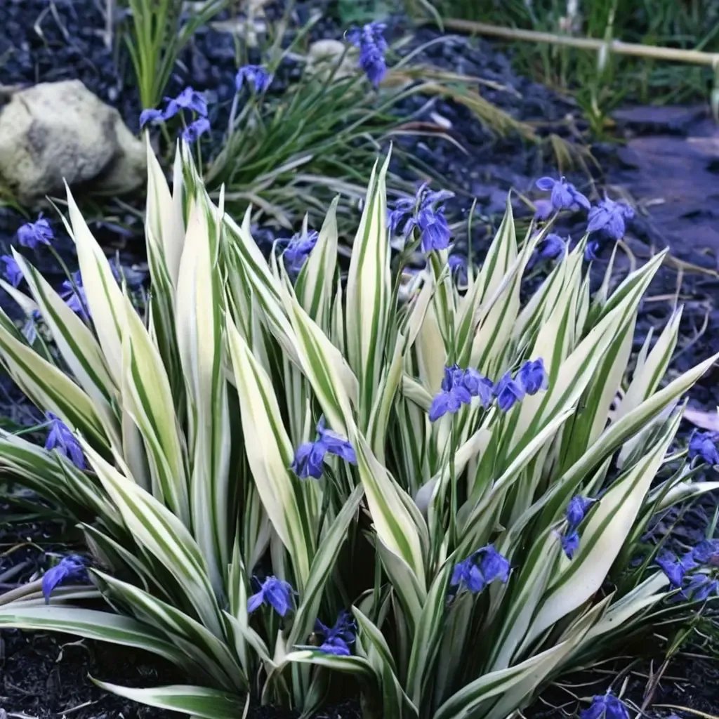 Iris laevigata 'Variegata'