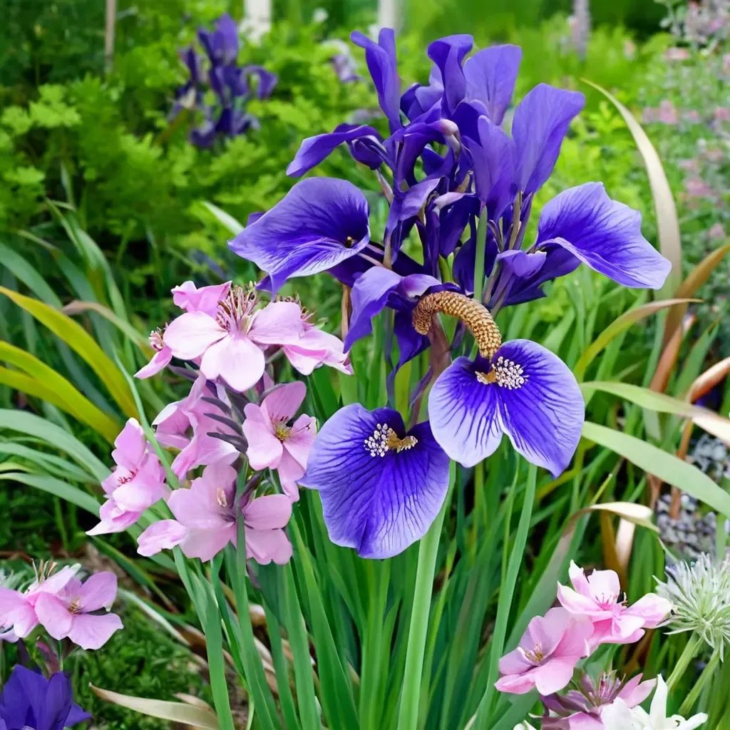 Iris sibirica 'June Krauss'