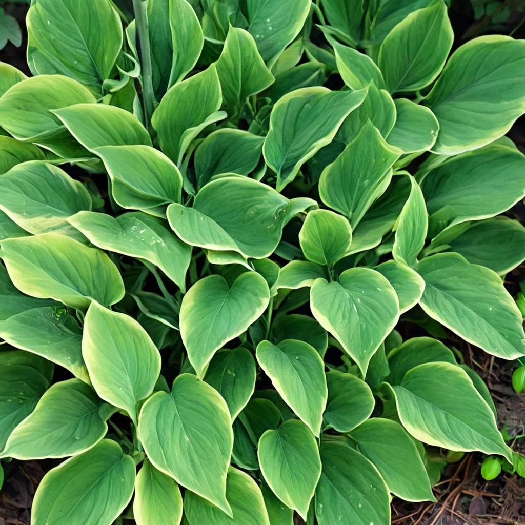 Hosta x hybrida 'Veronica Lake'