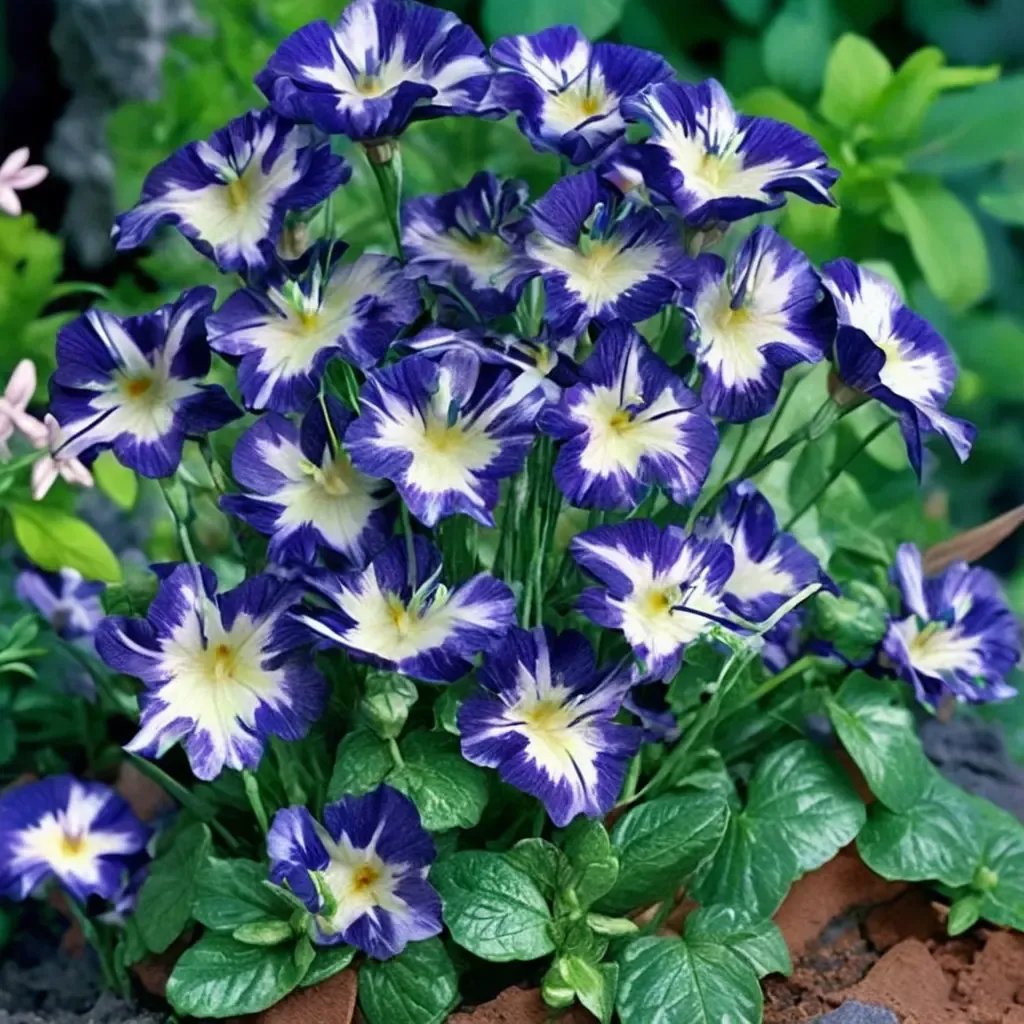 Viola cornuta 'Rebecca'