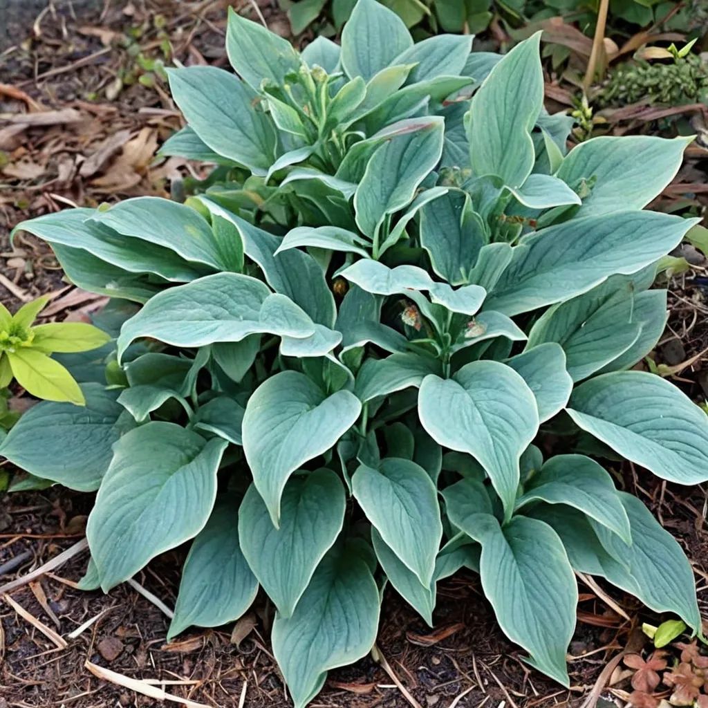 Hosta x hybrida 'Bluetini'